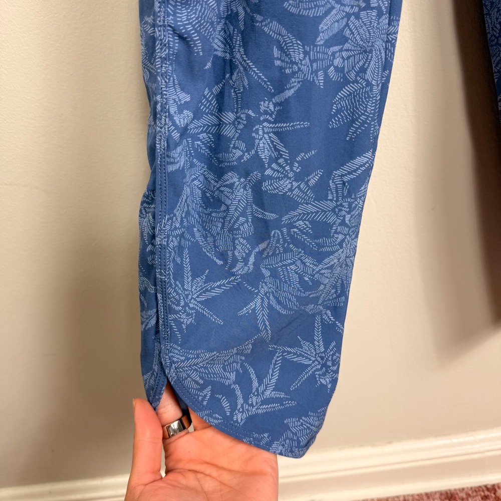 Patagonia Fleetwith Romper Monkey Flower Current Blue 56995 Womens Small - Picture 7 of 9